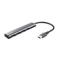 Pikkukuva 1 / 6: Trust Halyx - Keskitin - USB-C - 4x USB 3.2 Gen 1 - pöytäkone (24948)