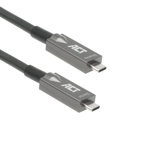 ACT USB-C 3.2 Gen2 optisk kabel AOC-anslutning... - Kabel - Digital/Data (AK4307)