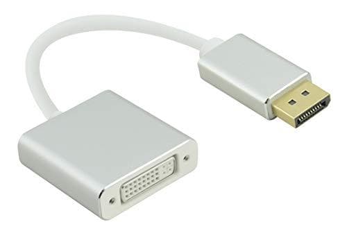 Helos PREMIUM - videoadapter - DisplayPort (M) til DVI-I (W) - DisplayPort 1.2 - 1080p-understøttelse, Dolby DTS-HD Master Audio-understøttelse, Dolby