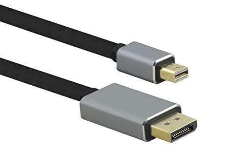 Helos PREMIUM - DisplayPort-kabel - Mini DisplayPort (M) til DisplayPort (M) - DisplayPort 1,4 - 3 m - Dolby DTS-HD Master Audio-understøttelse, under