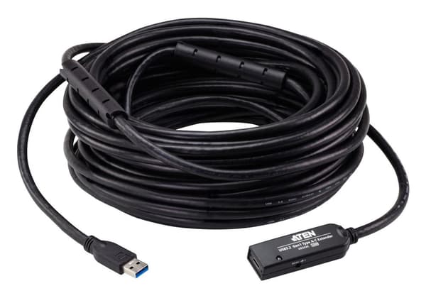 ATEN UE332C - USB-förlängningskabel - USB (M) till 24-stifts USB-C (W) - USB 3.2 Gen 1 - 20 m