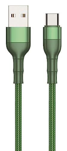 2GO 797309 USB-kabel 1 m USB B USB C Grøn (797309)
