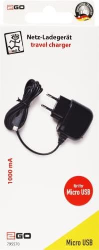 2GO 795570 mobilenhedsoplader sort indendørs (795570)