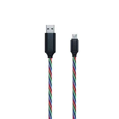 2GO 797145 USB-kabel 1 m USB B Micro-USB B Flerfärgad (797145)
