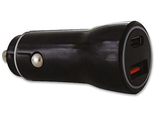 IWH dobbelt USB-C bilopladerstik 2,1A belastningsstrøm maks.=2,1 A (019053)