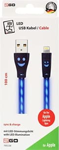 Miniatyrbillede 1 af 3: 2GO 795536 USB-kabel 1 m USB B Lynblå (795536)