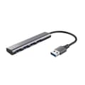 Pikkukuva 1 / 6: Trust Halyx USB 3.2 Gen 1 (3.1 Gen 1) Type-A 5 Mbit/s musta - harmaa (24947)