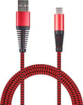 Miniatyrbild 1 av 4: carstyling XXL 2GO datakabel USB - röd/typ C, 1 m ~ snabb leverans inom 24 timmar ~