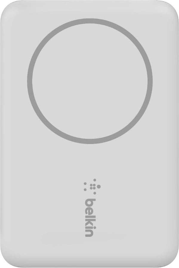 Belkin BPD002BTWH varavirtalähde 2500 mAh Langaton lataus Valkoinen