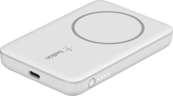 Belkin BPD002BTWH varavirtalähde 2500 mAh Langaton lataus Valkoinen
