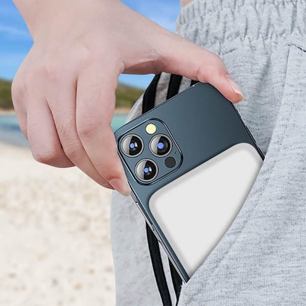 Belkin BPD002BTWH varavirtalähde 2500 mAh Langaton lataus Valkoinen