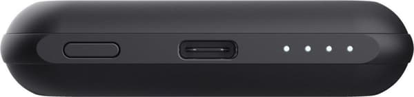 Trust Magno - Induktiivinen virtapankki - Li-Ion - 5000 mAh - 18,5 Wh - 15 Watt - 3 A (24-nastainen USB-C) - Musta