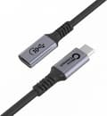 Miniatyrbild 2 av 2: MicroConnect Premium - USB-förlängningskabel - 24-polig USB-C (M) till 24-stift USB-C (W) - USB 3.2 Gen 2x2 5 A - 2.0m - inomhus, stöder 4K 60 Hz (384