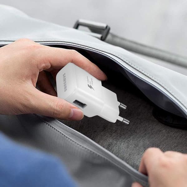 USB-laddare 15W Snabbladdning Original Vit