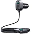 Miniatyrbillede 2 af 3: Joyroom Multi Car Charger 2xUSB-C PD + 2xUSB QC3.0 72W - Sort