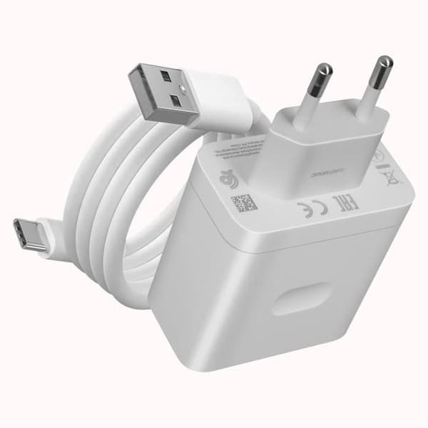 Oppo USB SuperVOOC 65W laddare + USB till USB-C kabel modell VCA7GAEH