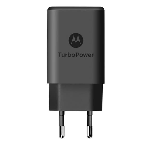 Original Motorola nätladdare, USB TurboPower 15W Svart
