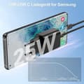 Miniatyrbild 2 av 4: 25W USB C snabbladdare PD strömförsörjning med typ C snabbladdningskabel för Samsung Galaxy S22+-S22 Plus-Ultra-S[1725]