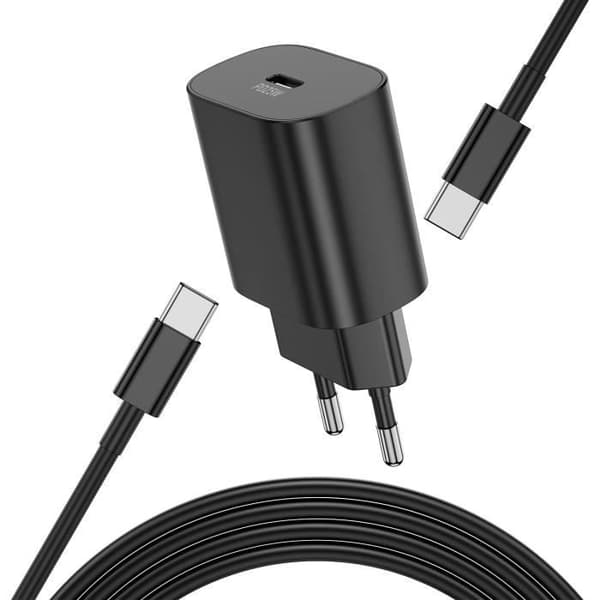 25W USB C-laddare för Samsung, snabbladdare med 2M USB C till USB C-kabel, USB C-kontakt för Samsung Galaxy S23/S23+/S23 Ultra