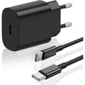 Miniatyrbild 1 av 4: 25W snabb usb C-laddare med 2M-kabel, Samsung snabbladdare + usb-C till usb-c-kabel med Samsung Galaxy S22 Ultra-S22-S[u119]