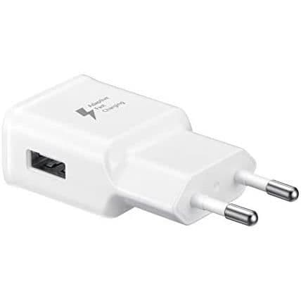 15W FAST nätladdare - - USB Typ A-port - Vit