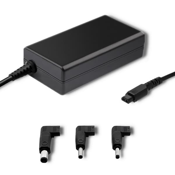 Strömadapter för DELL (65W, 3 DC-kontakter)