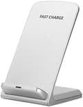 Pikkukuva 1 / 2: White Wireless Desktop Stand Charger Qi-Certified 10W Fast Charge For  OPPO A17