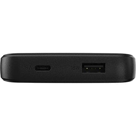 OtterBox - Powerbank - 10000 mAh - 18 Watt - 3 A - Apple Fast Charge, Huawei Fast Charge, PE 2.0+, PD 3.0, QC 3.0, AFC, SFCP - 2 udgangsforbindelser (