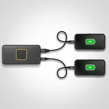 OtterBox Fast Charge Qi Wireless 15000 mAh trådlös laddning Svart (78-80640)