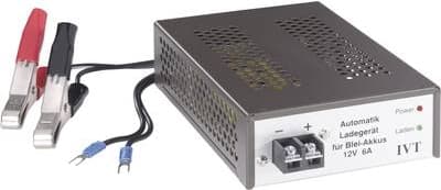 Ivt automaattinen lyijyakkulaturi 12 V, 6 A (900012)