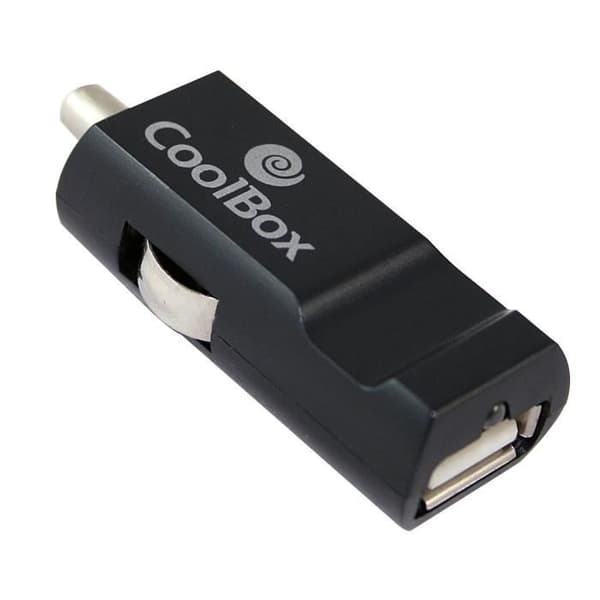 CoolBox CDC10, Inomhus, GPS, Mobiltelefon, MP3, MP4, Smartphone, Surfplatta, Cigarettändare, Överbelastning, Kortslutning, Svart Svart