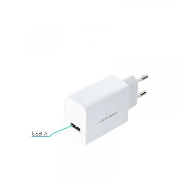 USB-laddare med 5 V/2.1 A USB-A-port. Så att du inte får slut på ström på dina enheter! Så liten, så liten, att du kan