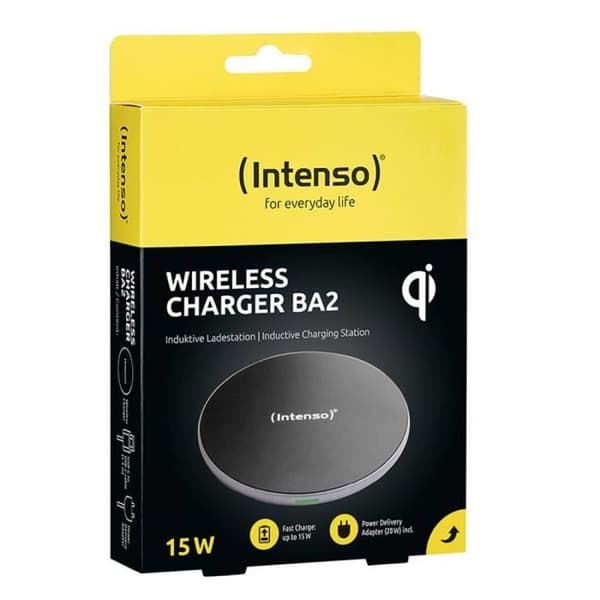 Intenso Induktionsladdare BA2 svart 7410520 svart