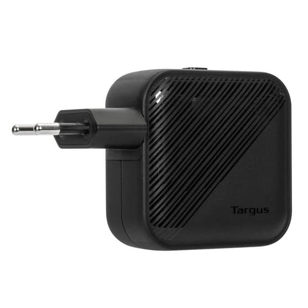Targus APA803GL, inomhus, AC, Svart TARGUS 65W GAN LADDARE ADAPTER LADDARE - MULTI PORT - MED READAPTER är en