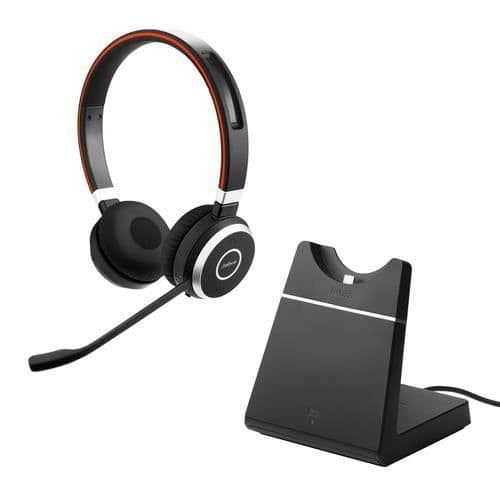 Hörlurar - Jabra - Evolve2 65 - USB-C - Bluetooth - Brusreducering - Stereo