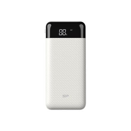 Silicon Power power bank GP28 10000mAh, white Harmaa