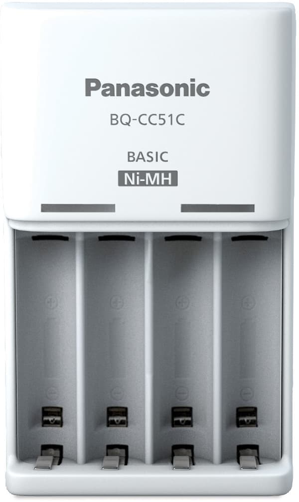Panasonic BQ-CC51E battery charger Hvit