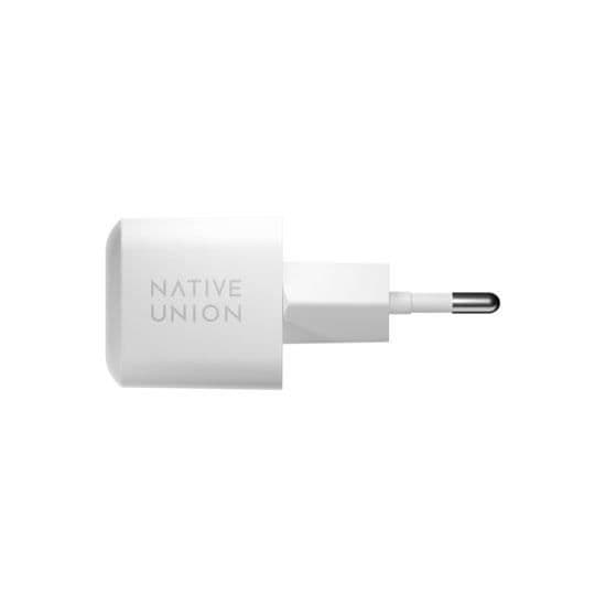 Laddare - Native Union - Snabb GaN PD 30W V2 - Vit - Kompakt - USB-C