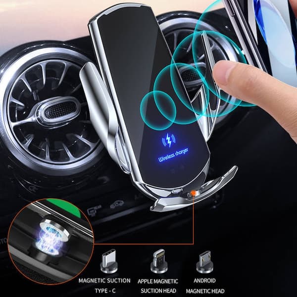 Smart trådlös laddare till bilen med sensor