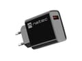Miniatyrbillede 3 af 8: NATEC USB OPLADER RIBERA 18W USB-A SORT