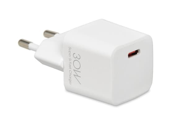 Rejselader I-BOX C-38 PD30W, hvid Hvid