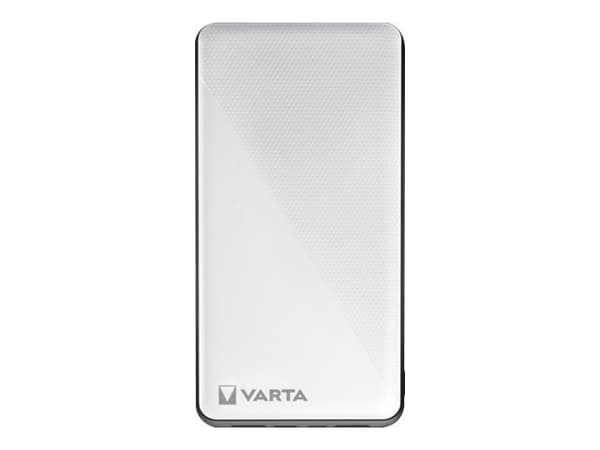 Varta Energy - Powerbank - 20000 mAh - 74 Wh - 15 Watt Svart, Vit
