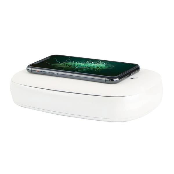 Muvit Mobile Sterilizer And Fast Wireless Charging Hvid
