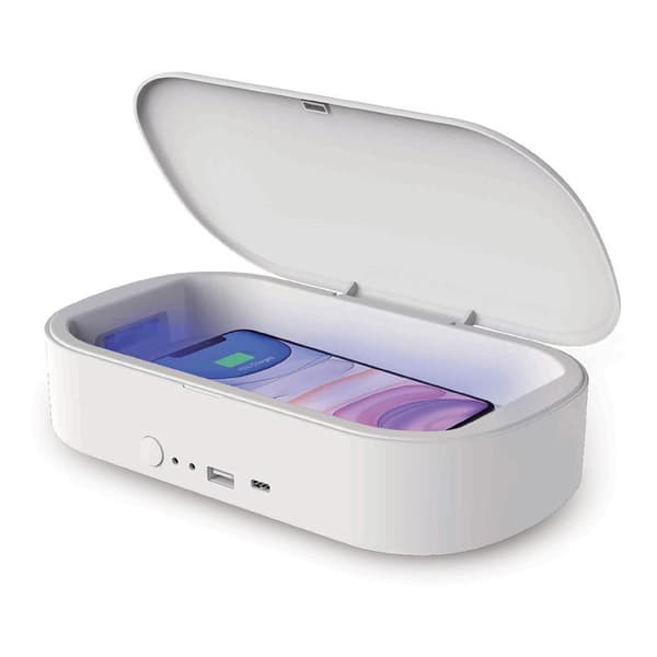 Muvit Mobile Sterilizer Wireless Charging Usb And Type C Vit