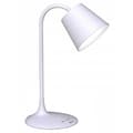 Miniatyrbillede 1 af 2: Muvit Io Lystilstande Led-lampe Med Trådløs Oplader Easy Setup Wi-fi 3 Hvid