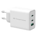 Miniatyrbillede 1 af 3: Conceptronic Oplader Usb-a/usb-c Transparent