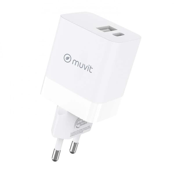 Muvit For Change Usb-c Vægoplader 45w Transparent