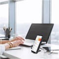 Miniatyrbillede 4 af 4: Celly Wireless Fast Charger Stand 10w Hvid,Sort