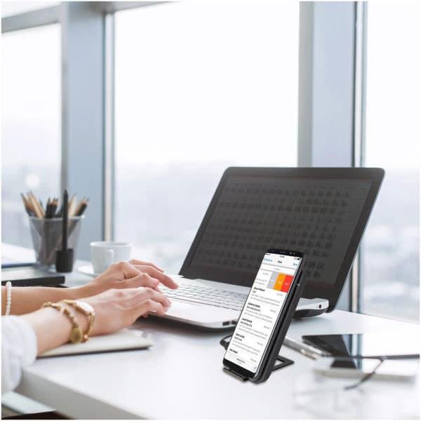 Celly Wireless Fast Charger Stand 10w Hvid,Sort