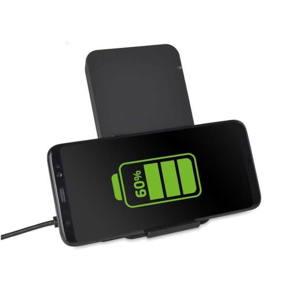 Celly Wireless Fast Charger Stand 10w Hvid,Sort
